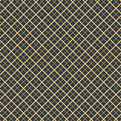  Beautiful black and yellow vector seamless pattern. Endless texture can be used for wallpaper, pattern fills, web page background, surface textures.