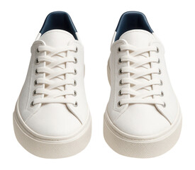 Low-top gym shoes with contrasting heel tab and textured midsole