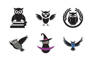 Nocturnal Owl Magic Silhouette Bundle