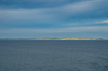 View of North Zealand from the sea