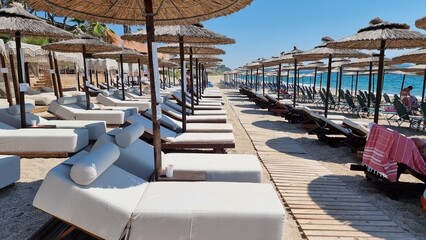 nikopolis beach in preveza perfecture greece