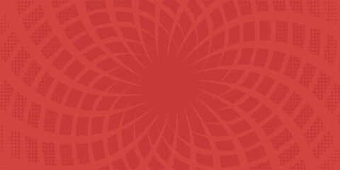 Red comic sunburst effect background with halftone. pop art comic-style vector background. Suitable for templates, sale banners, events, ads and web. eps10