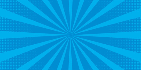 Anime Comic Background. Pop Art Style Background. Pop Up Retro Comic Background. Vector halftone illustration. Vintage background for comic superhero text, speech bubble, message. eps10