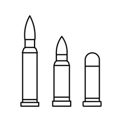 bullet icon white on background