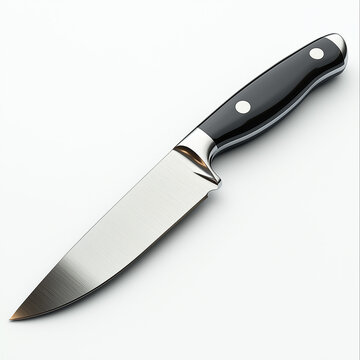 knife on white background