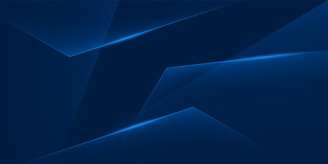 Abstract dark blue polygon elegant background vector illustration, modern tegnology background.