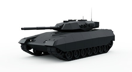 Modern Military Tank: Advanced Design and Technology