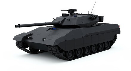 Next-Generation Main Battle Tank: A 3D Render