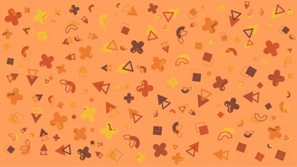 Abstract pattern of geometric shapes. Abstract vector background for presentation, banner, creative poster design.