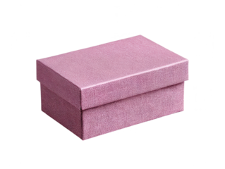 Pink Gift Box on White Background: Perfect for Presents & Special Occasions