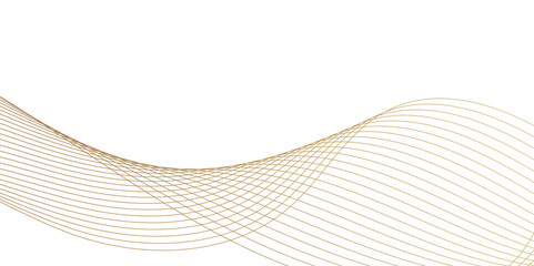 Fototapeta premium Abstract wave blend lines on transparent background. Sound, music, volume background. Design for brochure, flyer, banner, template, wallpaper background and many more. Digital future technology concep