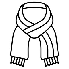 Winter Scarf Icon