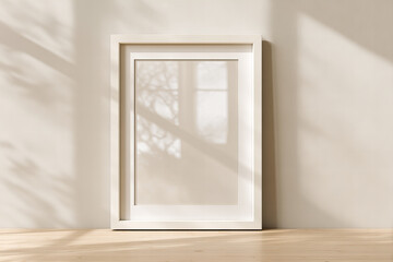 Fototapeta premium Poster Frame mockup in home interior 