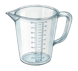 measuring jug png kitchen jug png liquid measuring jug png cooking jug png baking jug png culinary measuring container png food prep jug png transparent background image