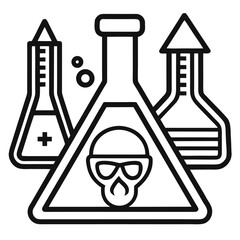 vector illustration of laboratory equipment