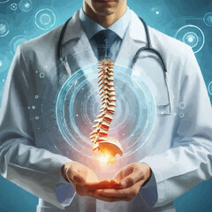 “Futuristic Medical Diagnostics and Human Anatomy Holograms”