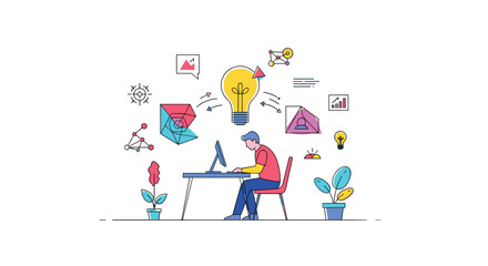 Creative business solutions development and innovation for startup growth and success