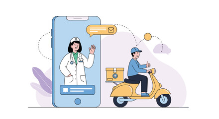 Fast and reliable healthcare delivery services utilizing modern technology and efficient logistics for patient convenience