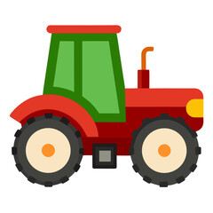 Tractor Silhouette Vector
