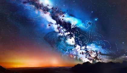 where nebulae and stellar matter form