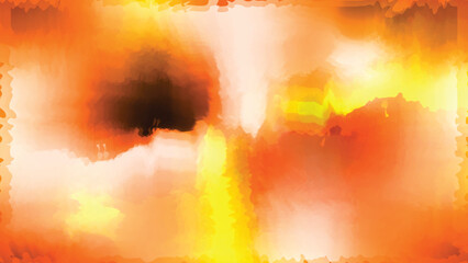 Abstract colour full water colour hand painted spot. Artistic creative background