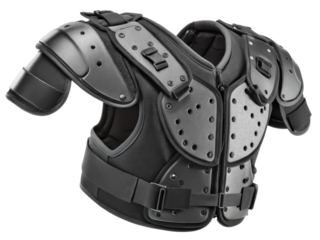 Rugby shoulder pad png sports pad png protective gear png rugby equipment png athletic pad png game gear png transparent background image