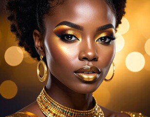 Colorful Artistic Makeup Look