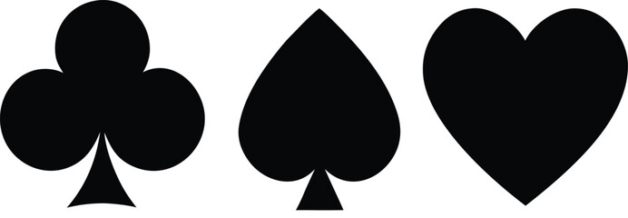 Playing Card Suits Icons