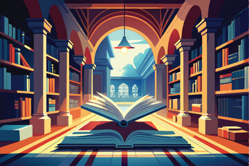 Grand Library. An Architectural Masterpiece Filled with Books