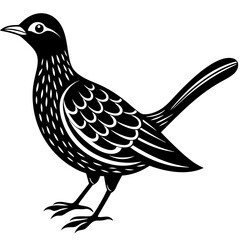 Fototapeta premium sketch of a bird