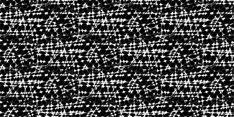 Black and white grunge background. Pattern. Abstraction. Simple motif. Background, seamless pattern, wrapping paper, prints on clothes, patterns on fabric, scarf, wallpaper, carpet, packaging.