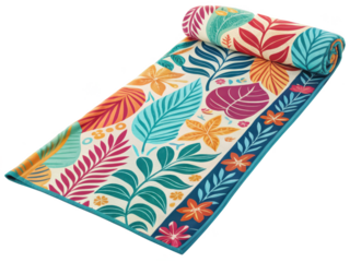 Pool towel PNG summer towel PNG swimming towel PNG drying towel PNG beach accessory PNG transparent background image
