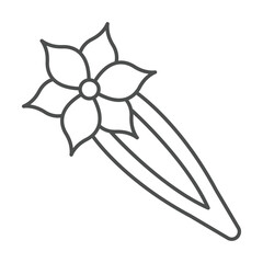 Hairpin thinline icon , vector, pixel perfect, illustrator file 
