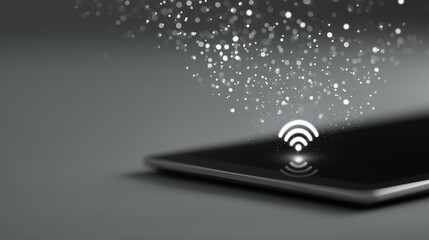 Reliable Wireless Internet Connection on Smartphone Screen, Advanced Mobile Data Streaming in Digital Network, Efficient Wi-Fi Hotspot Signal Technology, Online Access with High Bandwidth Coverage