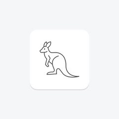 Wallaby, vector, pixel perfect, illustrator file