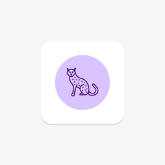 Cheetah, vector, pixel perfect, illustrator file