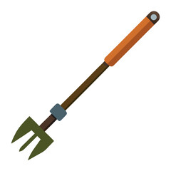 Cultivator Blade Silhouette Vector