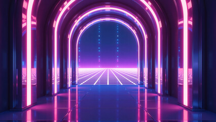 Arcadian Neon Portal