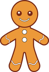 Friendship Cookies Silhouette vector