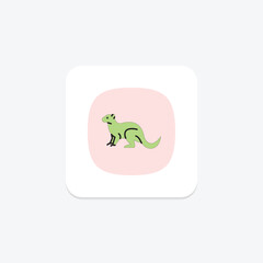 Mongoose, vector, pixel perfect, illustrator file