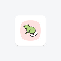 Beaver, vector, pixel perfect, illustrator file