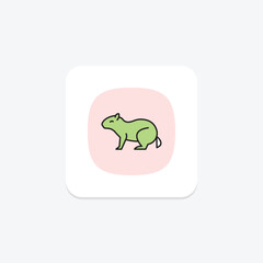 Agouti, vector, pixel perfect, illustrator file
