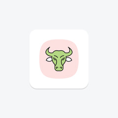Gaur, vector, pixel perfect, illustrator file