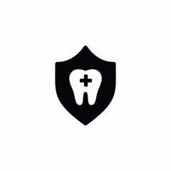 dental insurance icon sign vector