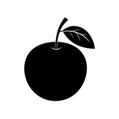 Nance fruit silhouette 