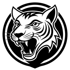 tiger head vector