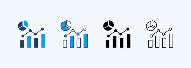 Market Icon Set Multiple Style Collection