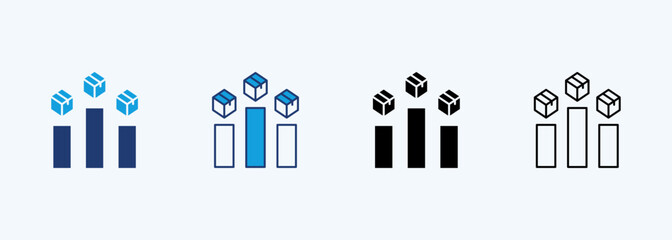 Competitor Icon Set Multiple Style Collection