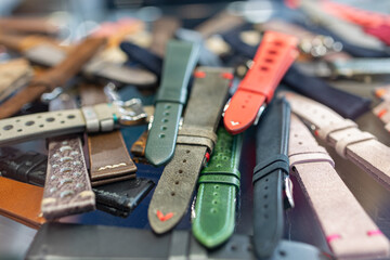 Assorted Colorful Silicone Watch Straps