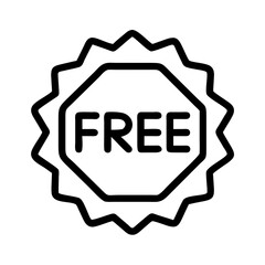 Download free vector graphic of promotional badge for commercial use and personal projects